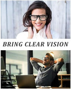 Reading Glasses Clip On Eyeglasses Adjustable PD Magnifiers Blue Light Blocking Lenses Readers for unisex
