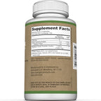 Premium Psyllium Husk Fiber Supplement 1450mg, 240 Capsules