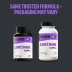 FreshCap Organic Mushroom Capsules Supplement - Fruiting Body Extract (Lion's Mane, 180 Capsules)