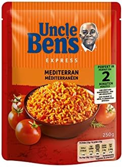 Uncle Bens Express Tomato and Basil Rice 250g