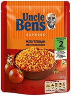 Uncle Bens Express Tomato and Basil Rice 250g