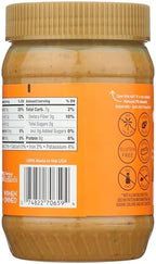 Crazy Richard's 100% All-Natural Crunchy Vegan Peanut Butter with No Added Sugar and Non-GMO (16 Ounce (Pack of 1))