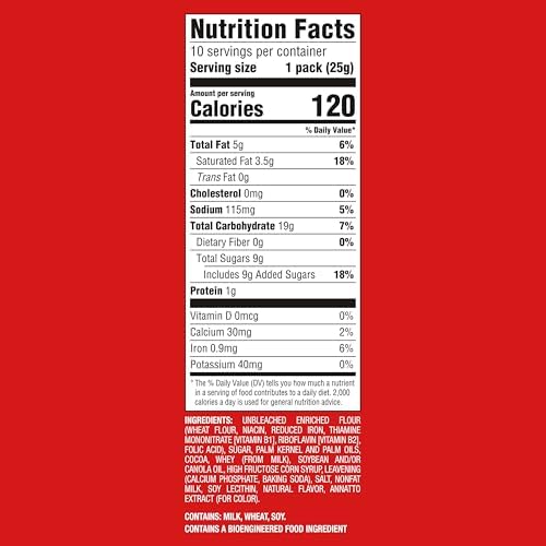 RITZ Drizzled Minis Fudge Crackers, Bulk Lunch Snacks for Kids and Adults, 10-0.9 oz Snack Packs