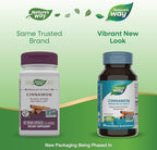 Nature's Way Premium Extract Cinnamon Standardized to 8% Flavonoids 60 Vcaps (Pack of 2)