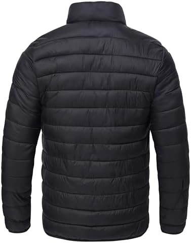 Rapoo Men's Puffer Jackets Lightweight Winter Jackets Coats Water Resistant Windproof Insulated