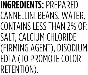 Amazon Grocery, Canned Cannellini Beans, 15.5 Oz