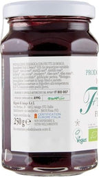 Rigoni di Asiago Fiordifrutta Organic Fruit Spread, Wild Berries, 8.82 Ounce (Pack of 6)