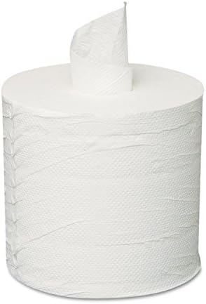 General Supply 203 Centerpull Towels, 2-Ply, White, 6 Rolls/Carton