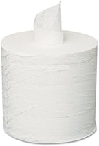 General Supply 203 Centerpull Towels, 2-Ply, White, 6 Rolls/Carton