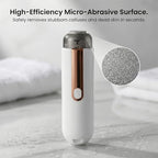 Fabater Electric Feet Callus Remover, 1200mAh Rechargeable Foot File Pedicure Kits, Portable Automatic Foot Scrubber File Professional Tool for Dead Hard Cracked Dry Skin