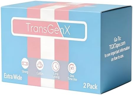2 Pack 4 Inch Wide FTM Trans Chest Tape - The Best Trans Binding Tape