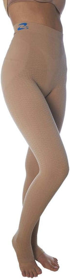 CzSalus Flat knit Lipedema, Lymphedema support slimming compression leggins (Kl1 18-21 mmHg)