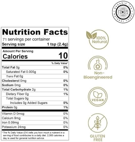 Pride Of India – Onion Fine Ground – Gourmet Spice for Cooking – Pantry Essential – Adds Flavor to Sauces/Dips/Rubs/Marinades – Easy to Store – 7 oz. Medium Dual Sifter Jar