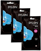 Dylon Paradise Blue Hand Fabric Dye 3 Pack