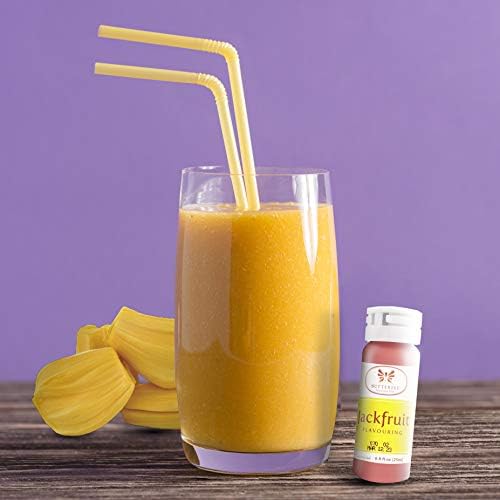 Butterfly Flavoring Extract Paste, Jackfruit, 25 ml (Pack of 6) — Exotic Tropical Fruit Flavoring for Baking, Desserts, Drinks, Pastries, Ice Cream, Custards, and Beverages