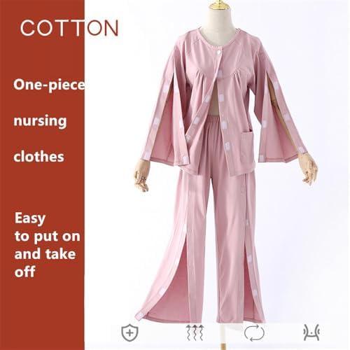 Bedridden Patient Clothing,Cotton Patient Nursing Suit,Patients Pajamas,Tear Away Pants,Disability Clothing