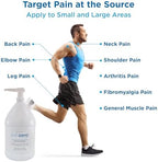 Sub Zero Cooling Pain Relief Gel, 1-Gallon Bottle with Pump - Joint Relief and Nerve Pain Relief Cream for Muscle Deep Pain Relief and Arthritis Relief
