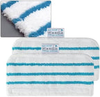 Tool Part for 2pcs for Beldray BEL01097 Microfibre Steam Detergent Mop Rectangular Pads Dry and Wet Usage Mop Cloths Pad Floor Cleaning