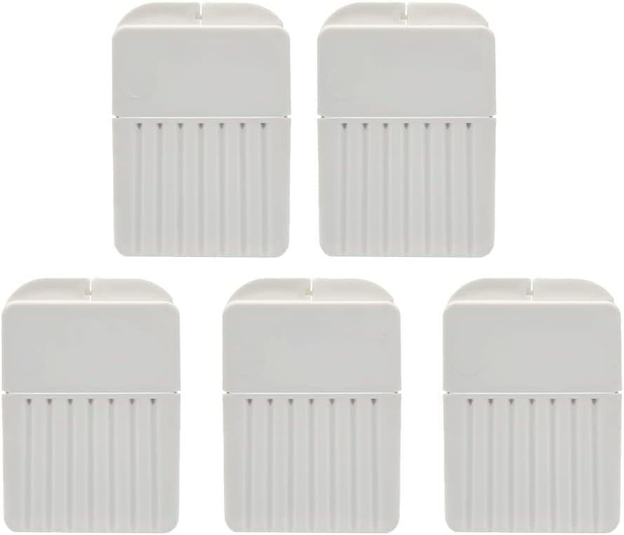 Nanocare Hearing Aid Wax Guards – Replacement Wax Traps & Filters, Compatible with Phonak, Unitron, Widex, Signia, and Oticon Hearing Aids, 5 Pack (40 Pieces)