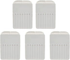 Nanocare Hearing Aid Wax Guards – Replacement Wax Traps & Filters, Compatible with Phonak, Unitron, Widex, Signia, and Oticon Hearing Aids, 5 Pack (40 Pieces)