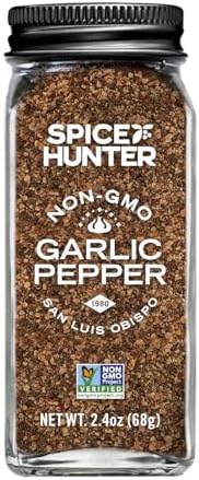 The Spice Hunter Pepper, Garlic Blend, 2.4-Ounce Jar