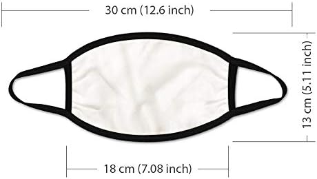 WIRESTER Unisex Cloth Face Mask Washable and Reusable, 2 Layer Fabric Face Cover Fashionable Design