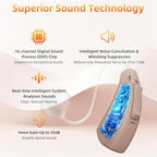 Rechargeable Hearing Aids for Seniors Moderate Severe Hearing Loss, 16-Channel Digital OTC Hearing Aid with Noise Reduction 3 Modes 8 Volume Control Auto-On/Off/Memory Long-Lasting Battery