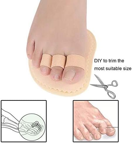 1 Pair Toe Straightener Hammer Toes Corrector with 3 Holes for Claw Toe Mallet Toe Contracted Toe and Cured Toe Hammer Toe Splint