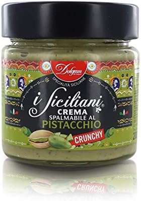 Crunchy Pistachio Spread, Made in Italy, 200g Jar