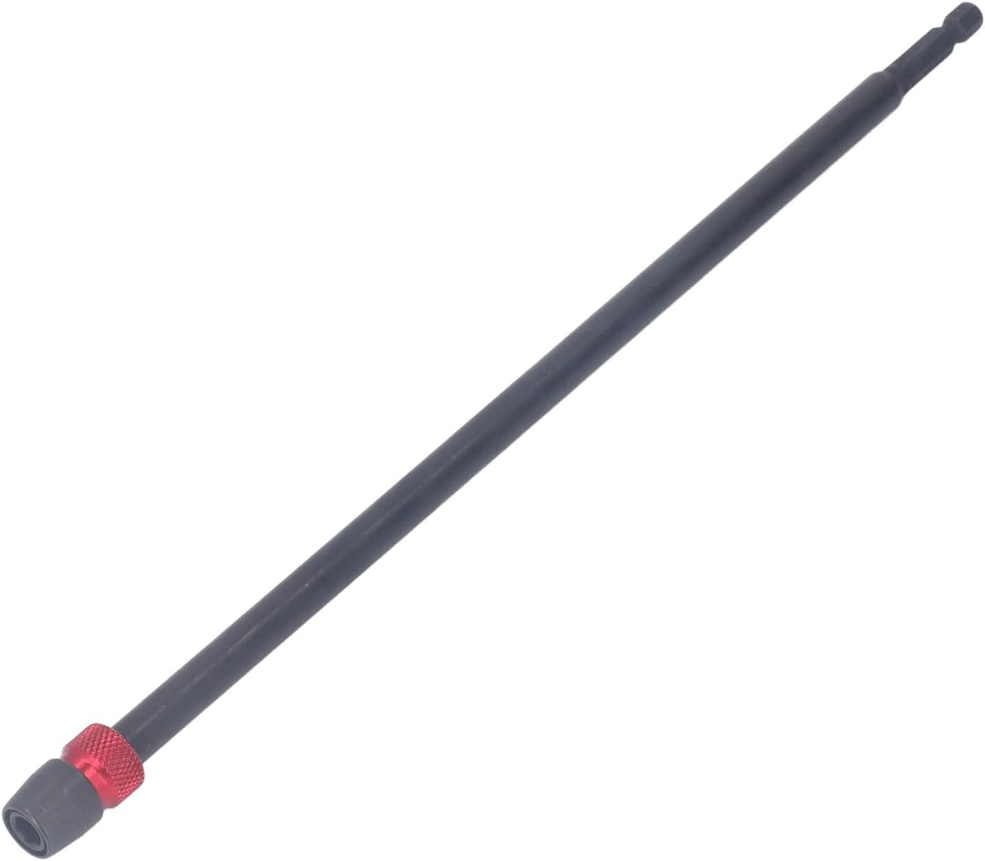 Impact Socket Adapter, 1/4in Hex Shank Drill Bit Extension Alloy Steel Drill Socket Adapter Screwdriver Socket (30cm)
