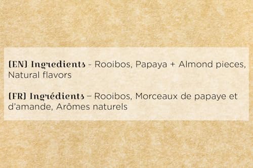 Denise's Fine Tea, Premium, Imperial Marzipan Rooibos, Flavored Rooibos Tea, Caffeine-Free, Loose Leaf (100g)