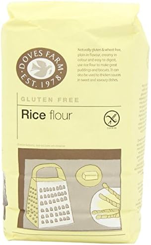 Doves Farm Gluten Free Rice Flour 1kg - Pack of 2