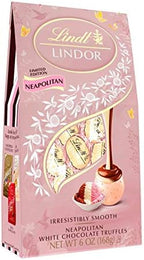LINDOR Easter Spring Neapolitan White Chocolate Truffles Bag - 6oz