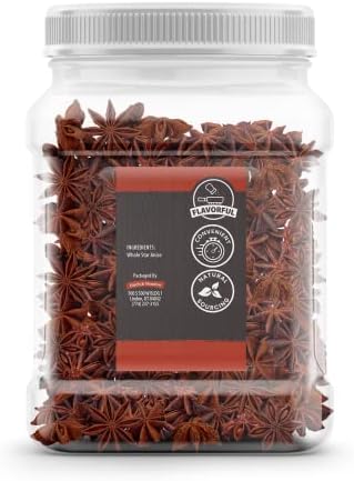 Birch & Meadow 10 oz of Whole Star Anise, Teas & Baking, Whole Dried Pods