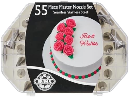 JEM Large Master Piping Nozzle Set of 55