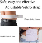 Breathable Peritoneal Dialysis Belt, G Tube Belt, Catheter Holder Accessories for Stomach, G-Tube Holder, J Feeding Tube Peg Holder for Women Men