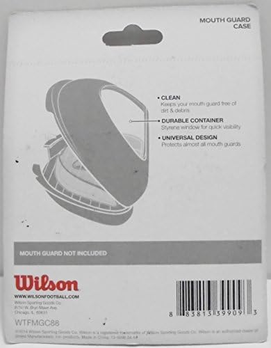 Wilson Deluxe Mouth Guard Case - Fits Most Mouth Guards
