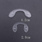 Healeved 5Pcs Slip Silicone Nose Pads for Glasses Flexible Shaped Design for Students Replacement for Comfort and Support