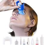 remedic Eye Drop Helper with Silicone Adapter – Accurate, One-Handed Eye Dropper Guide for Seniors and Caregivers - Easy to use Eye Drops Inserter for the Whole Family