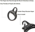 Zpsolution Zipper Ring Pulls Zipper Tab Replacement for Luggage Suitcase Backpack Handbags Boots Jackets