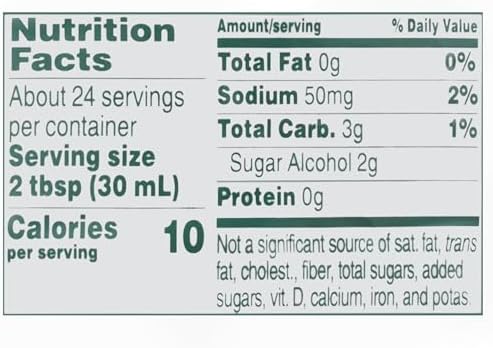 Maple Grove Farms Syrup, Sugar Free, 24 Ounce