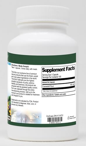 Cranesbill Root - 450 mg (100 Capsules, ZIN: 514751)
