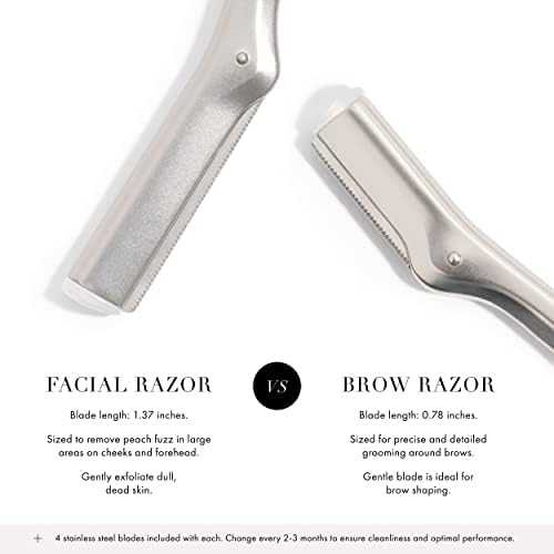 Tweezerman Stainless Steel Facial Razor