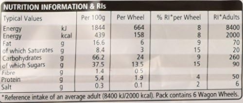 Wagon Wheels Original 6pk (220g)