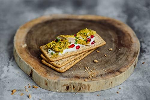 Nairn's Gluten Free Flatbread Crackers, Rosemary & Sea Salt, 5.29oz (Pack of 6)