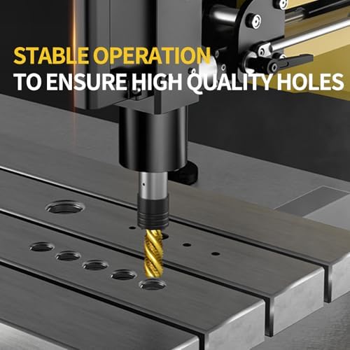 Electric Tapping Machine M3-M16,360° Multi-directions Tapping Machine 0-375rpm/min,8PCS Collets,Voltage AC 110V,for Machinery Manufacturing,Mould machinery and other industries