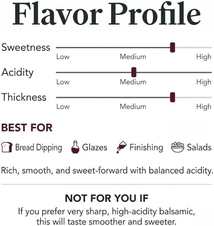 Blazing Bella Barrel Aged Balsamic Vinegar of Modena, Italy – Thick, Rich & Naturally Sweet – Premium Traditional Italian Balsamic for Everyday Use – 16.9 fl oz (500ml)