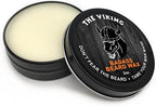Badass Beard Care Beard Wax For Men - The Viking, 2 oz - Softens Beard Hair, Leaves Your Beard Looking and Feeling More Dense
