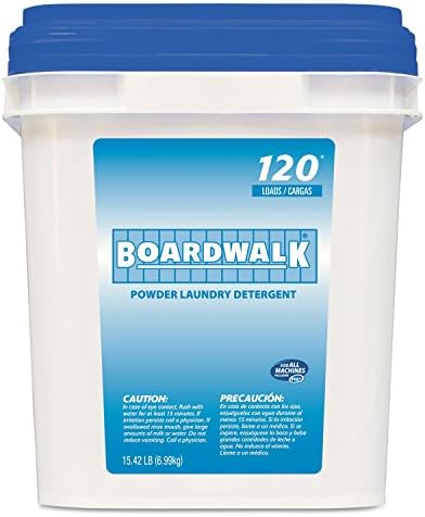Boardwalk 340LP Laundry Detergent Powder Summer Breeze 15.42 lb Bucket