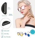 Eyeglass Nose Pads, Adhesive Anti-Slip Nose Pads, Soft Silicone Cushion for Glasses, Sunglasses